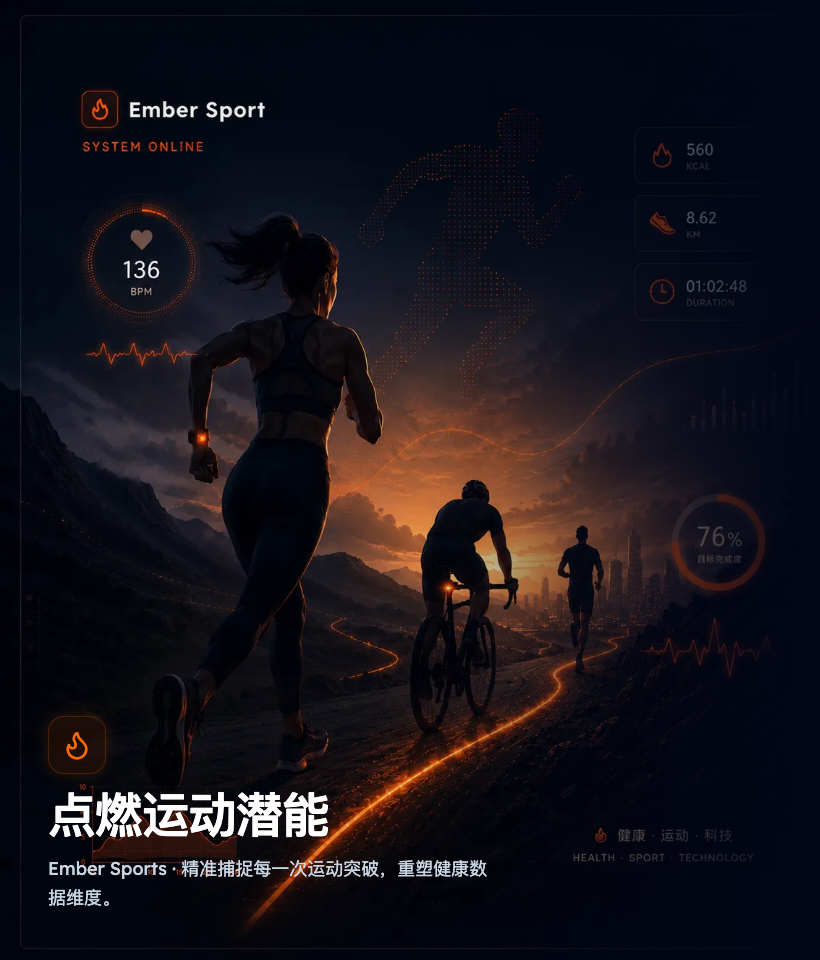 Ember Sports hero